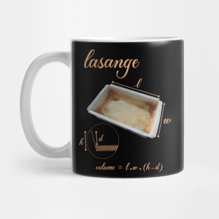 Lasange And Math - Meme | Funny Math Teacher Mug